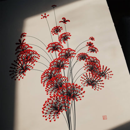 Carnation Screen Print